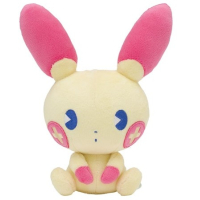Officiële Pokemon center Knuffel Plusle Saiko Soda Refresh 20cm
